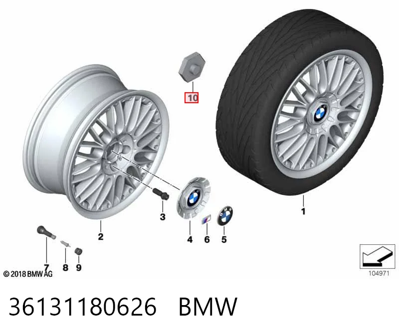 36131180626 BMW