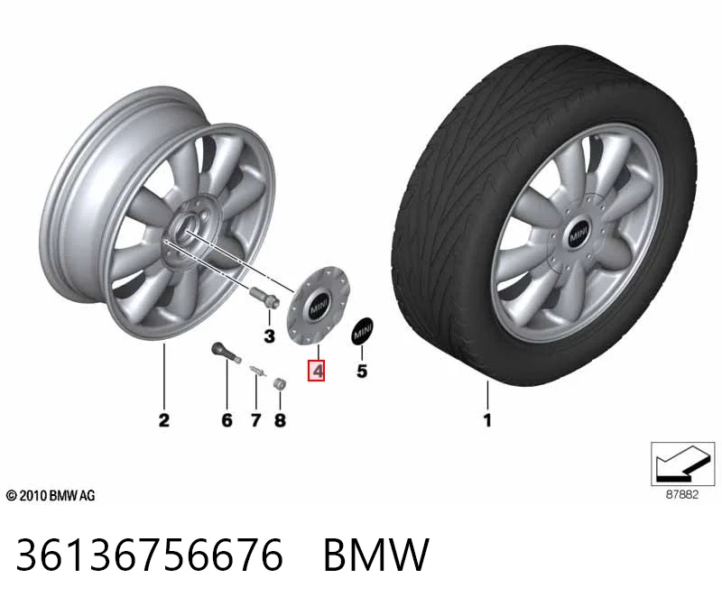 36136756676 BMW