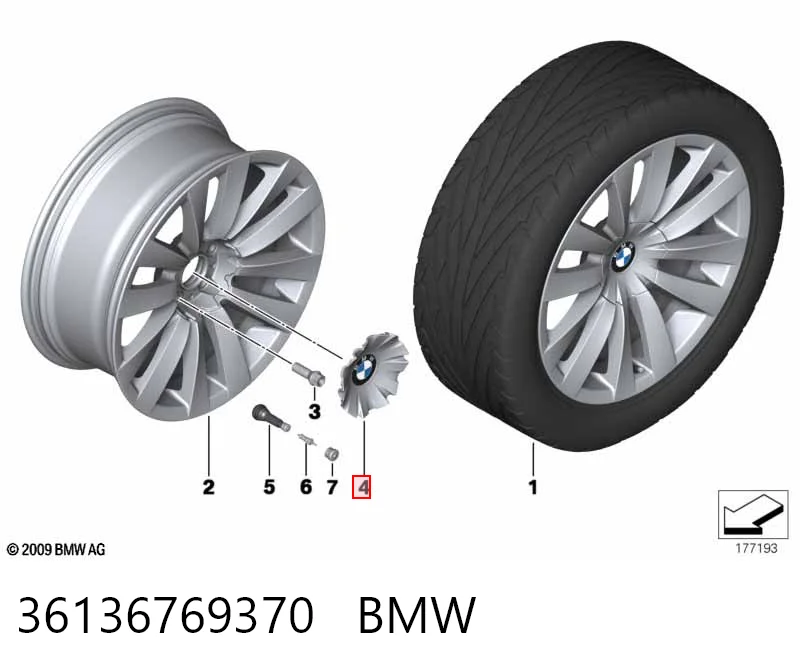 36136769370 BMW