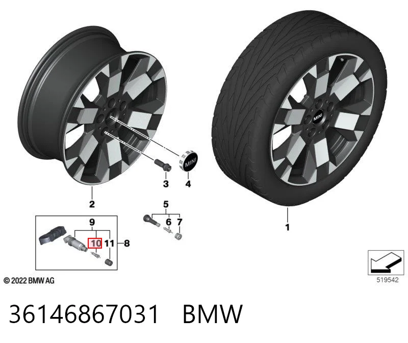 36146867031 BMW