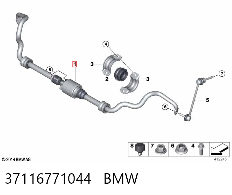 37116771044 BMW