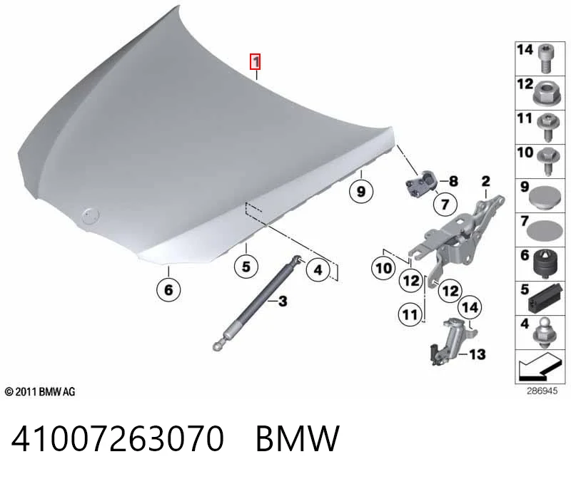 Capot BMW 3 