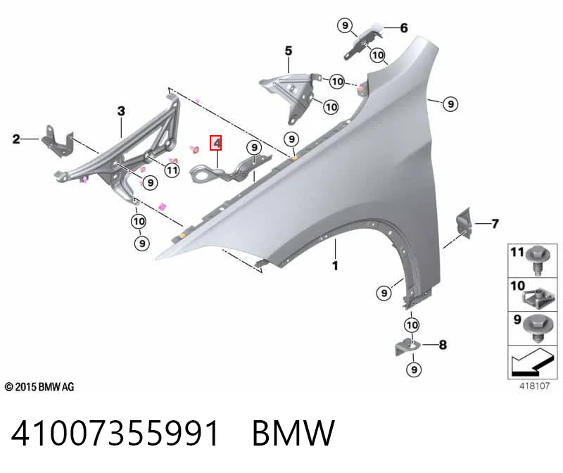 41007355991 BMW