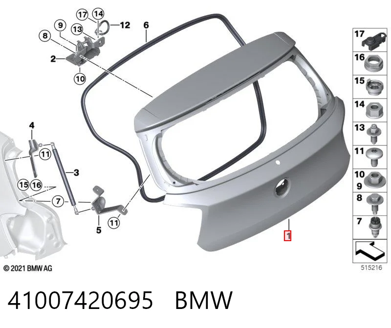 41007420695 BMW