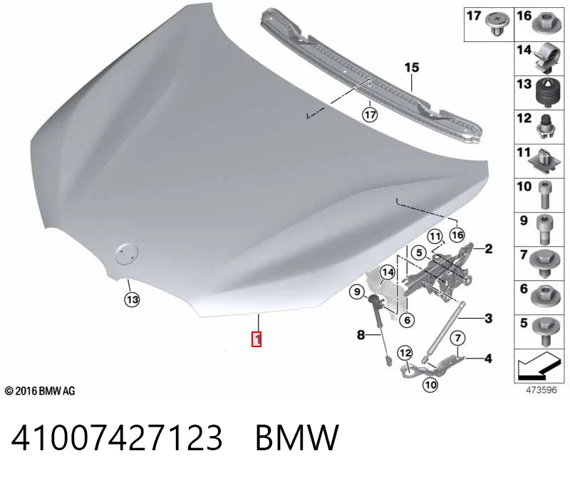 41007427123 BMW
