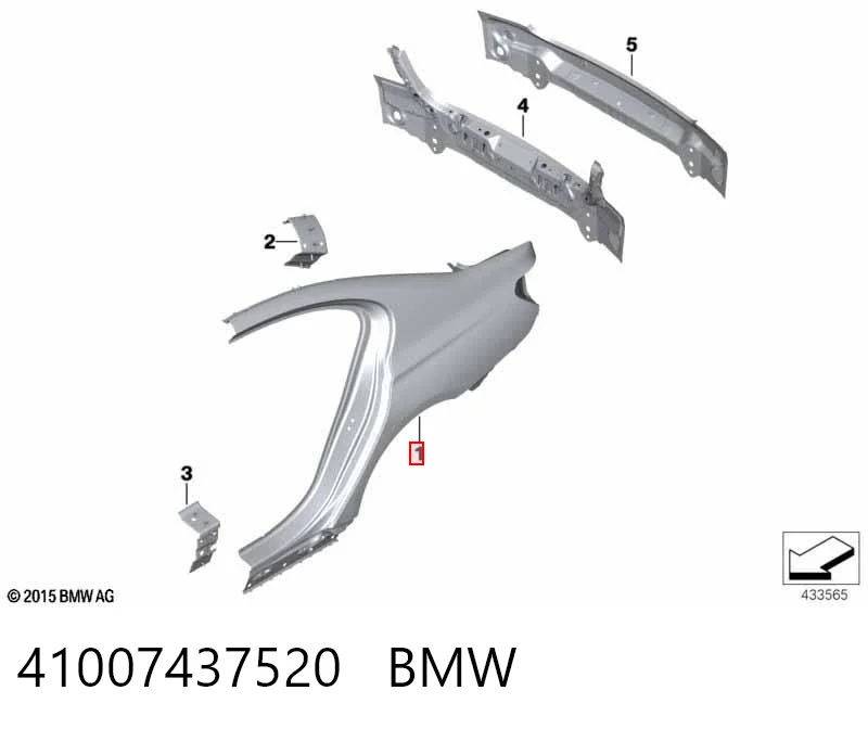 41007437520 BMW