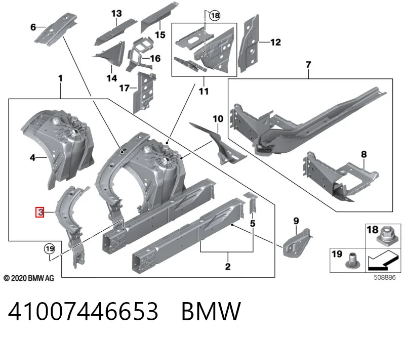 41007446653 BMW