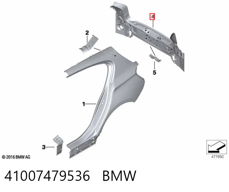 41007479536 BMW
