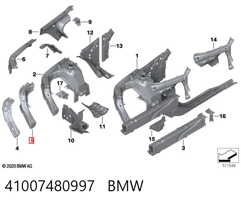 41007480997 BMW