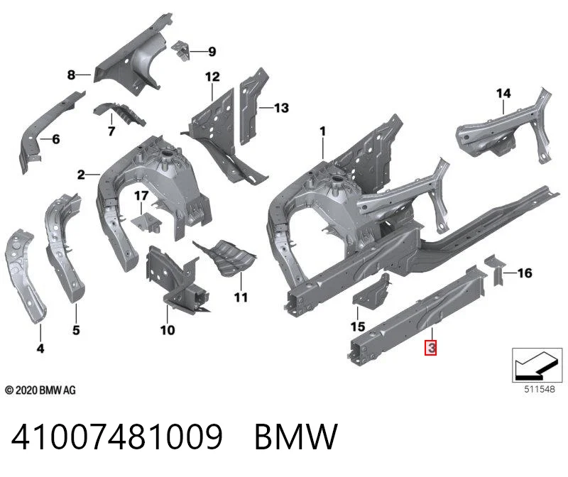 41007481009 BMW