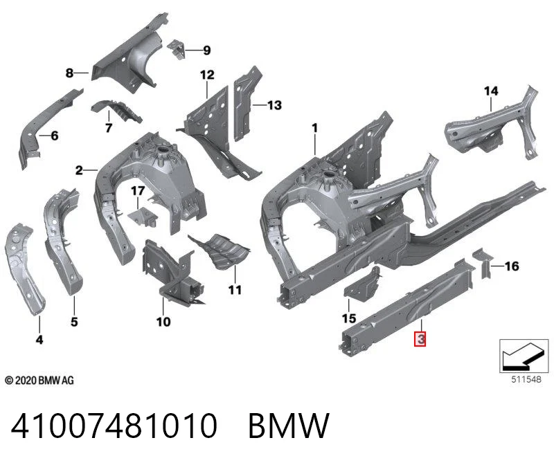 41007481010 BMW