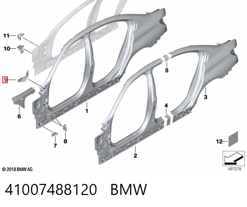 41007488120 BMW