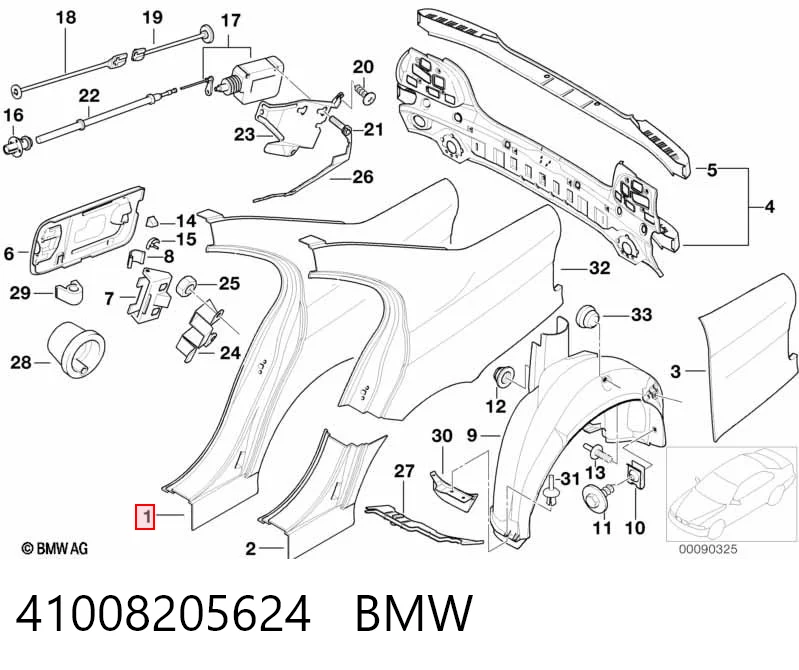 41008205624 BMW