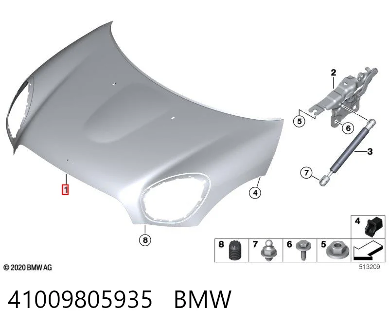Comprar Capó Mini COUNTRYMAN  R60 a bajo precio