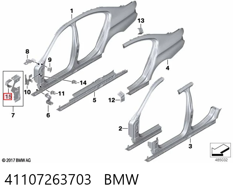 41107263703 BMW