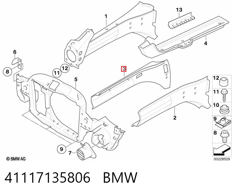 41117135806 BMW