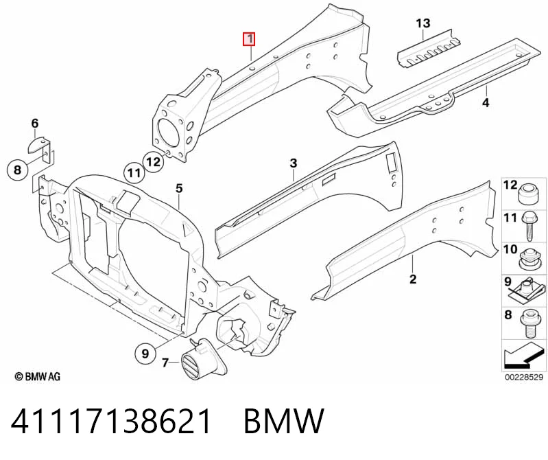 41117138621 BMW