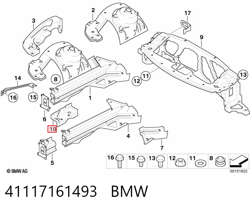 41117161493 BMW