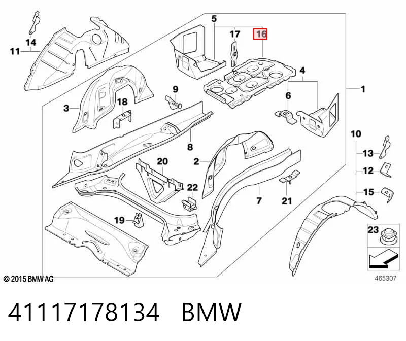 41117178134 BMW