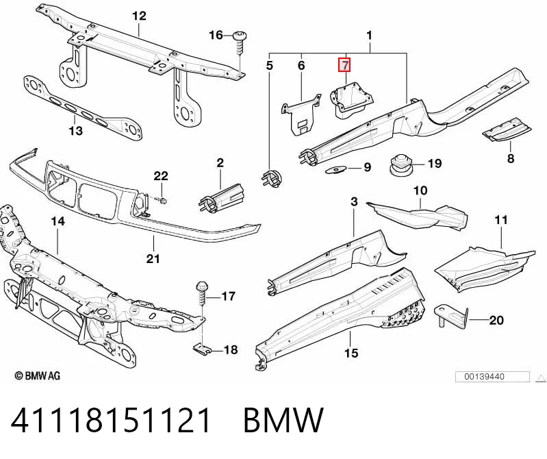41118151121 BMW