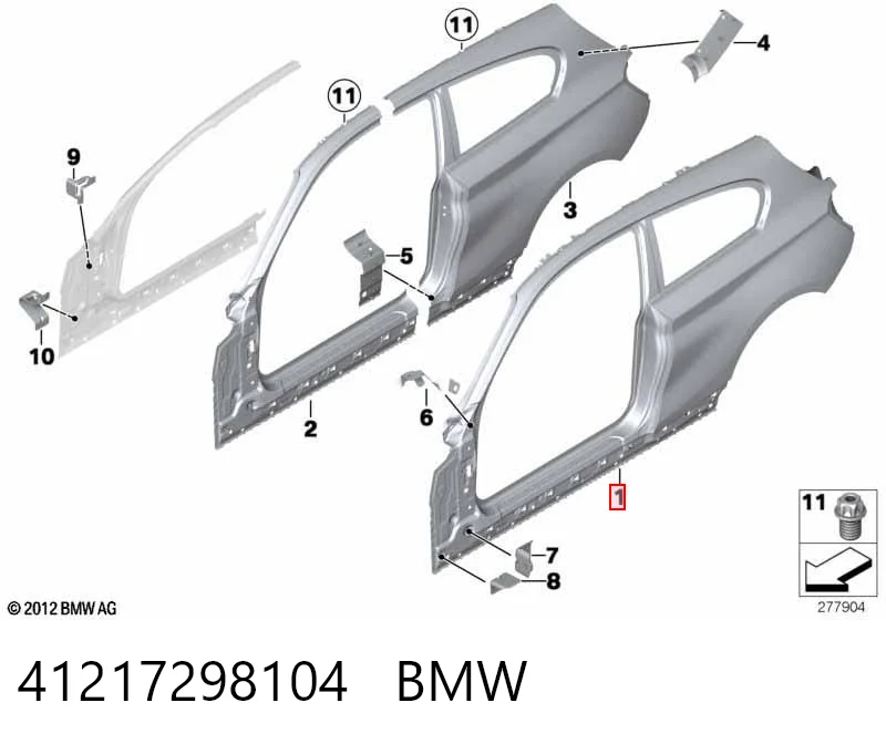 41217298104 BMW