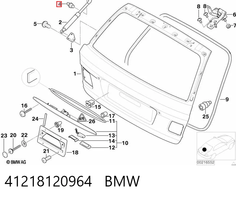 41218120964 BMW
