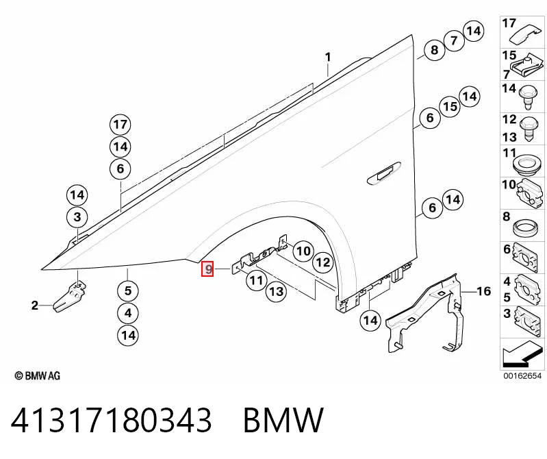 41317180343 BMW