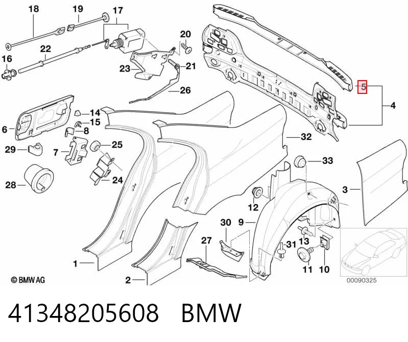 41348205608 BMW