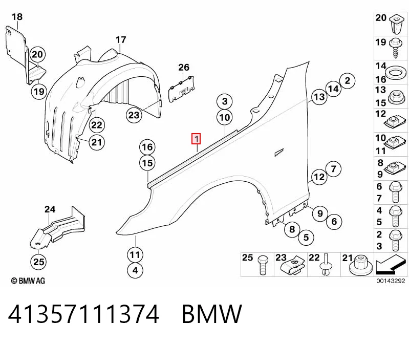 41357111374 BMW