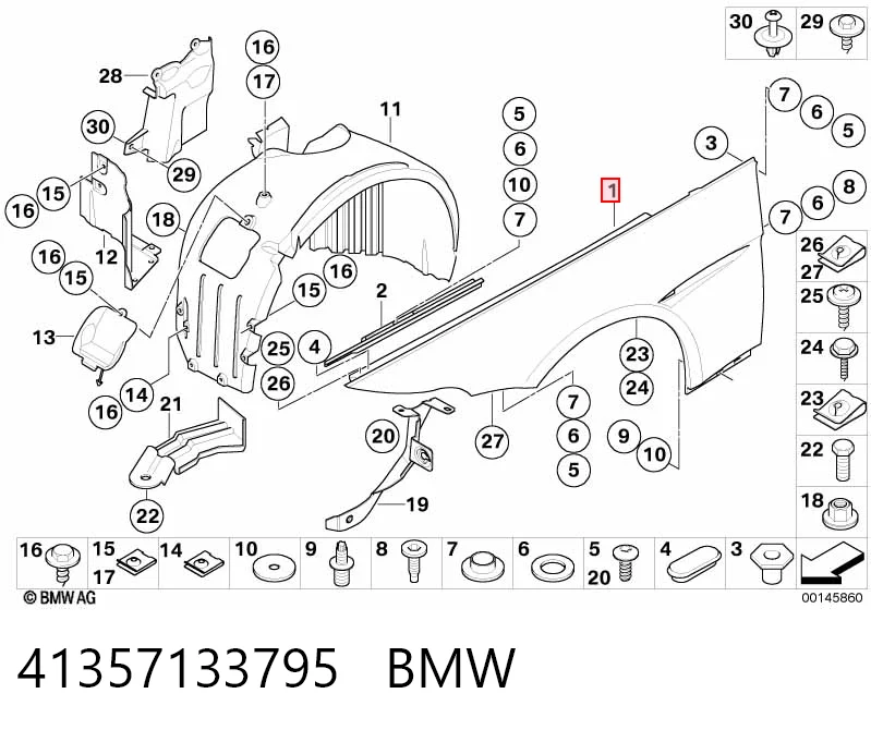 41357133795 BMW