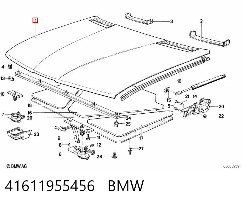 Comprar Capó BMW 5  E28 a bajo precio
