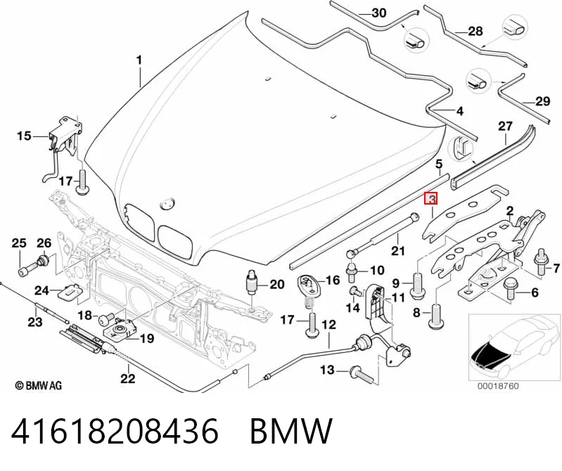 41618208436 BMW