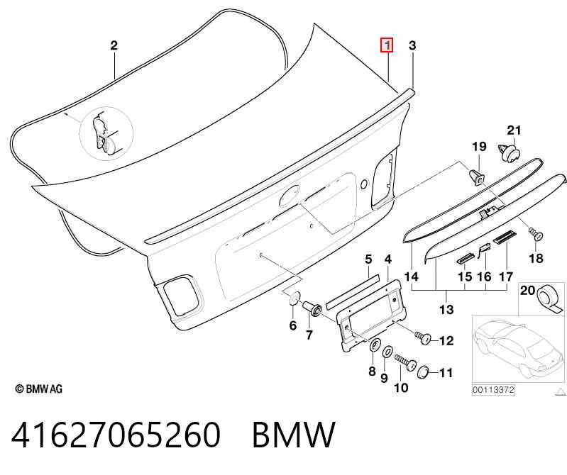41627065260 BMW