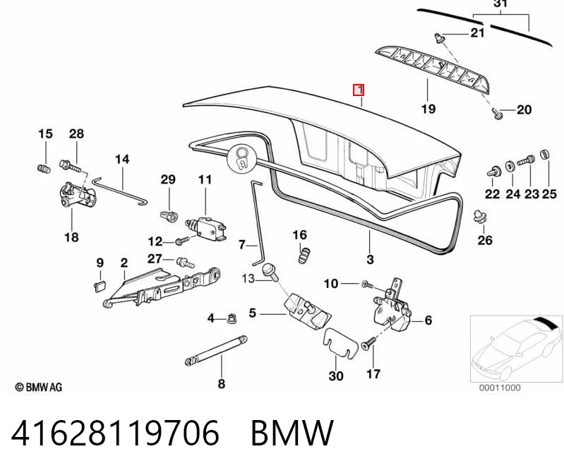 41628119706 BMW