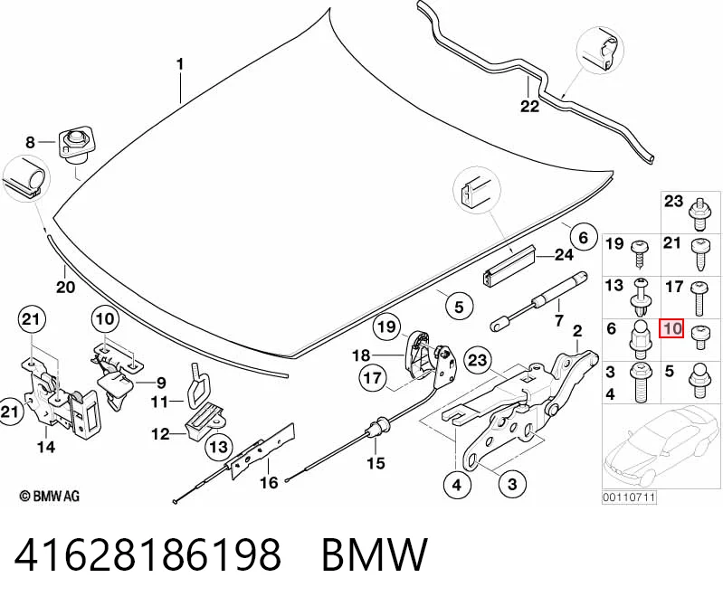 41628186198 BMW