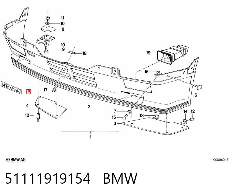 51111919154 BMW