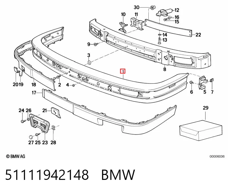 Comprar Defensa delantera 3  E30