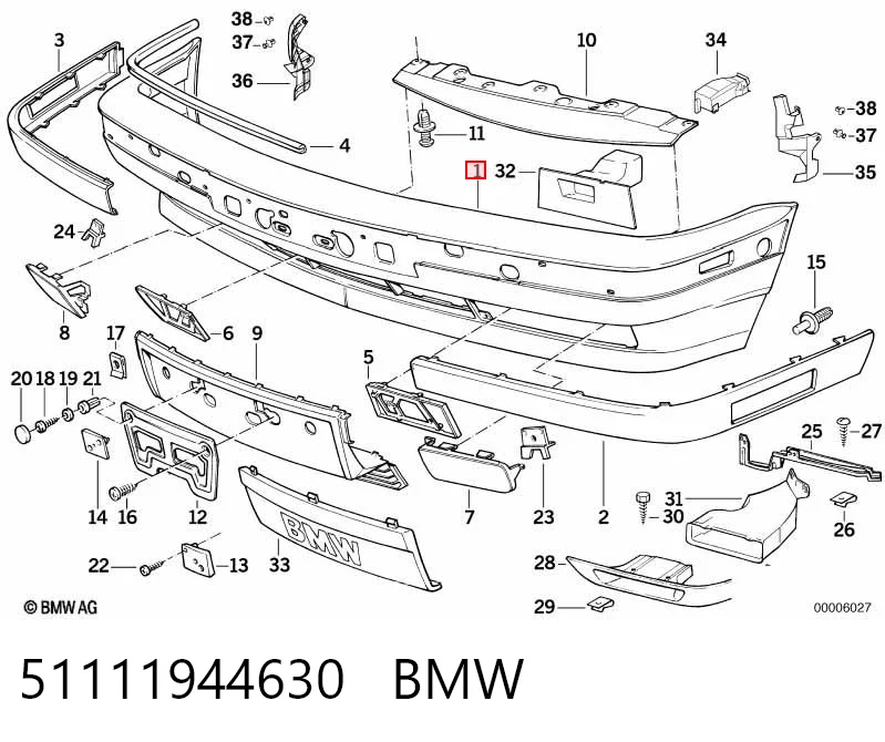 Comprar Defensa delantera 5  E34
