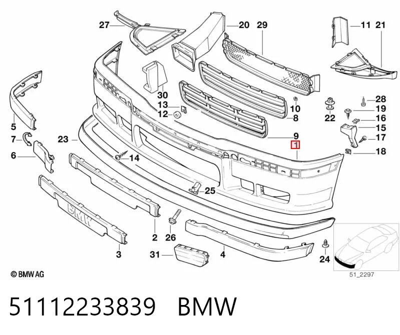 51112233839 BMW