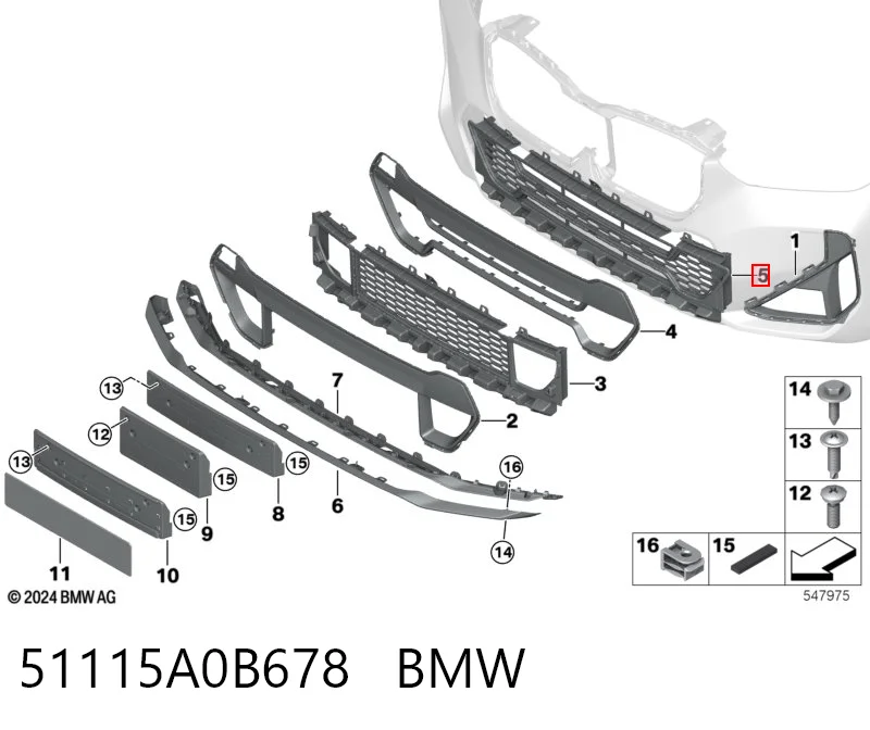 51115A0B678 BMW
