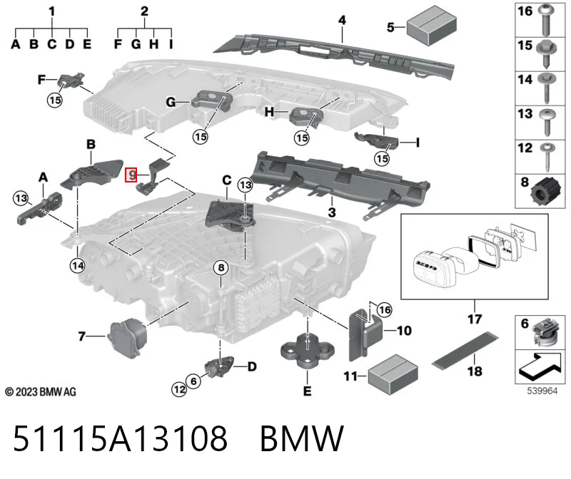 51115A13108 BMW