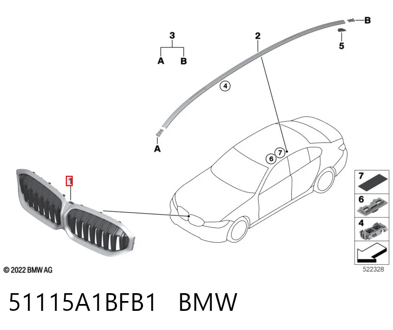 51115A1BFB1 BMW