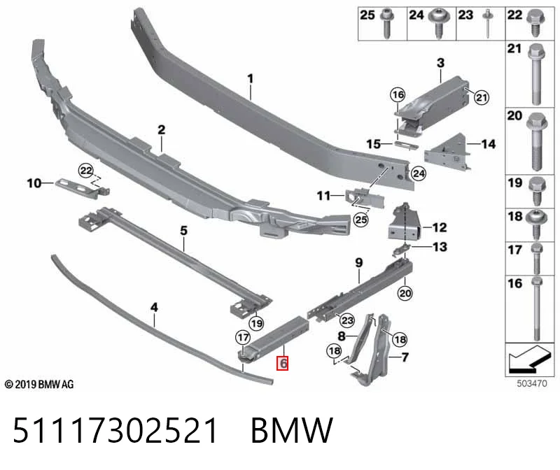 51117302521 BMW