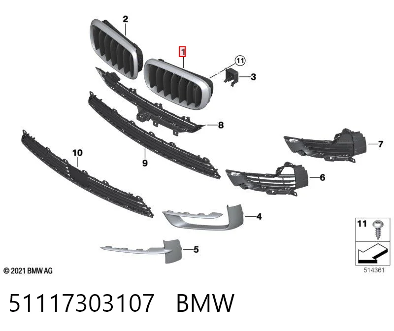 51117303107 BMW