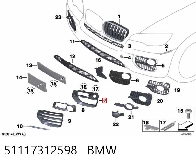 51117312598 BMW