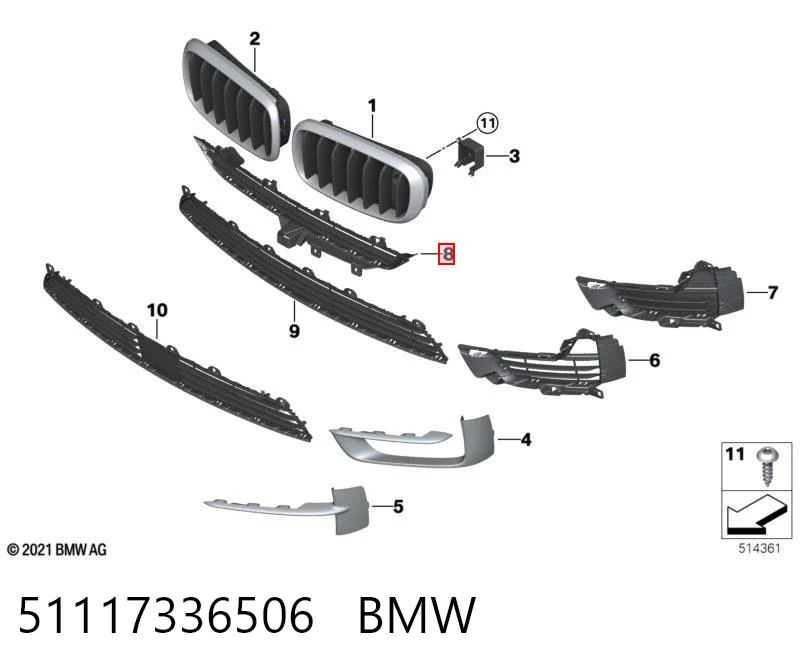 51117336506 BMW