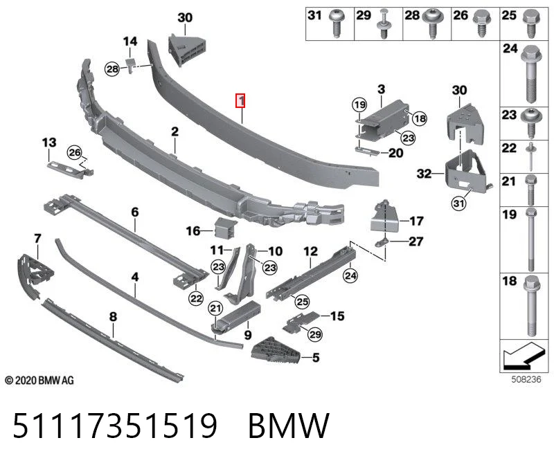 51117351519 BMW