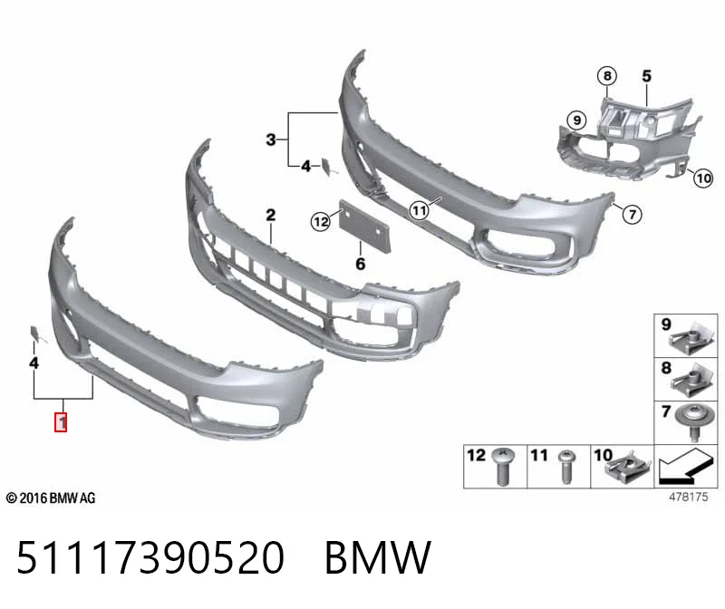 Comprar Paragolpes Mini COUNTRYMAN  F60