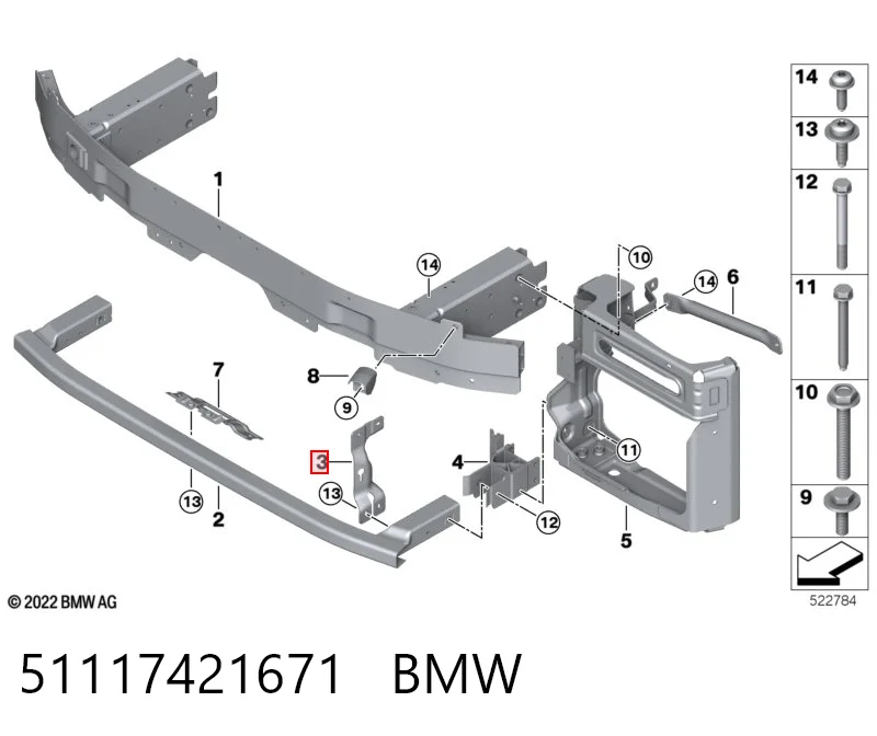 51117421671 BMW
