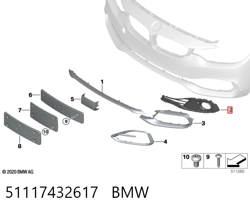 51117432617 BMW